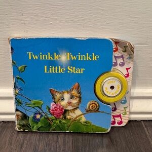 Starcrest Twinkle Twinkle Little Star Musical Board Book Kids Toddler Baby